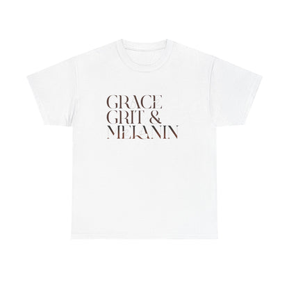 Grace, Grit & Melanin Tee