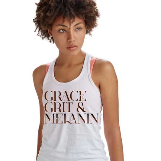 Grace, Grit & Melanin Tank Top